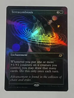 MTG | Terrasymbiosis (Borderless) [Edge of Eternities] ✨FOIL✨ - Image 1