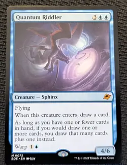 MTG Edge of Eternities Quantum Riddler M/NM MYTHIC Pack Fresh - Image 1