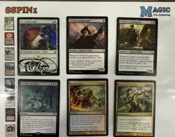 MTG Signed Terese Nielsen Nyx Fleece Ram Masters 25 Plus 3 Rares lot of 6 Total - Image 1