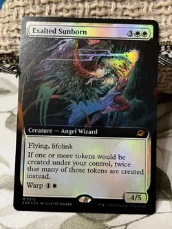 MTG | Exalted Sunborn (Extended Art) [Edge of Eternities] ✨FOIL✨ - Image 1