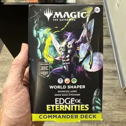Magic the Gathering-Edge of Eternities Commander Deck - World Shaper - Image 1