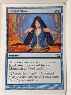 Baleful Stare - 9th Edition Core Set - Magic the Gathering MTG Nice! - Image 1