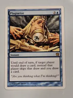 Plagiarize - 9th Edition Core Set Magic the Gathering MTG Nice! - Image 1