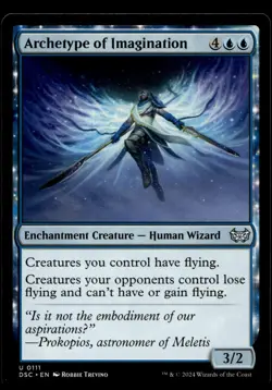 Archetype of Imagination #111 MTG Duskmourn NM X1 - Image 1