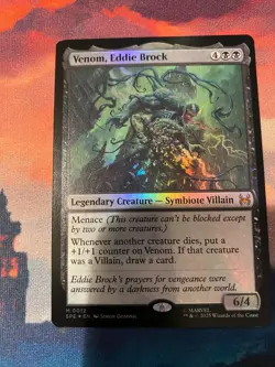 MTG Spider Man Venom Eddie Brock Foil - Image 1