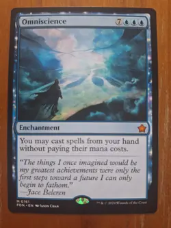 Omniscience FDN 161 Mythic Foundations NM MTG - Image 1