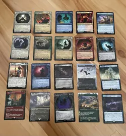 Lord Rings Magic The Gathering MTG Tales Of Middle Earth 20 Card Lot Rares - Image 1