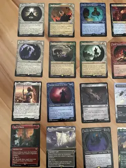 Lord Rings Magic The Gathering MTG Tales Of Middle Earth 20 Card Lot Rares - Image 2