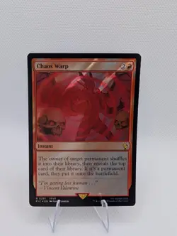 Chaos Warp (Surge Foil) Commander: Final Fantasy Foil - Image 1