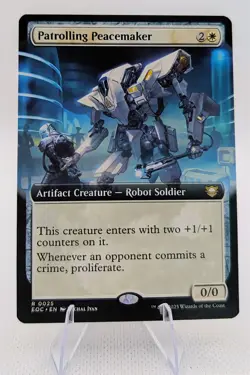 Patrolling Peacemaker (Extended Art) Commander: Edge of Eternities Regular - Image 1