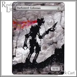 Darksteel Colossus Alter - Hand Painted MTG Altered Art - Magic the Gathering - Image 1