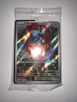 SEALED Riolu 010 - ME01: Mega Evolution POKEMON CENTER Stamped Promo Holo - Image 2