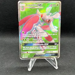 Pokemon TCG Lurantis GX Sun & Moon Base Set 138/149 Holo Full Art - Image 1