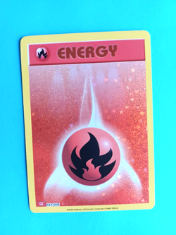 POKEMON CLASSIC COLLECTION FIRE ENERGY CLC 033/034 HOLO SET FRESH CLEAN SHARP - Image 1