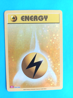 POKEMON CLASSIC COLLECTION LIGHTNING ENERGY CLC 034/034 HOLO SET FRESH UNPLAYED - Image 1