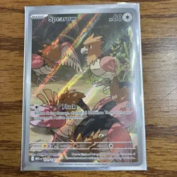Spearow 151/132 Illustration Rare Mega Evolution Near Mint Pokemon NM English - Image 1