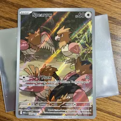 Spearow 151/132 Illustration Rare Mega Evolution Near Mint Pokemon NM English - Image 3