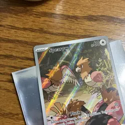 Spearow 151/132 Illustration Rare Mega Evolution Near Mint Pokemon NM English - Image 5