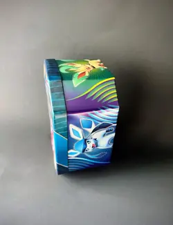 Pokemon TCG Gyarados EX Tin Empty Storage Case XY Evolutions Collectible - Image 3