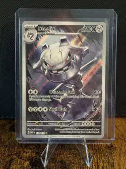 Pokemon Mega Evolution Steelix Illustration Rare #150 Pack Fresh - Image 1