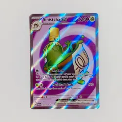 Pokemon Sinistcha ex 189/167, Twilight Masquerade, Full Art - Image 1