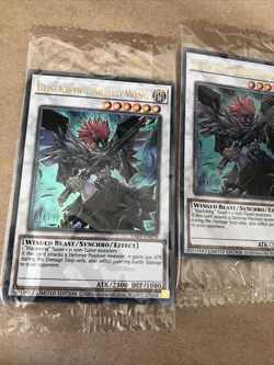 Yu-Gi-Oh Blackwing Armed Wing- LART-EN078 Sealed x 3 - Image 2