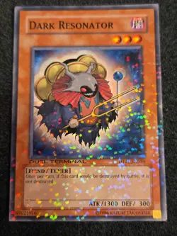 Yugioh- 1X Dark Resonator - Parallel Rare - Duel Terminal - DT01-EN054 - LP - Image 1