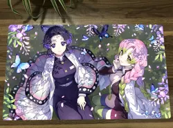 Demon Slayer: Kimetsu no Yaiba Kanroji Mitsuri Kochou Shinobu WVICM CCG TCG Mat - Image 1