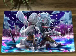 WVICM Ash Blossom & Joyous Spring Ghost Ogre Snow Rabbit Trading Card Game Mat - Image 1