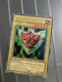 Yu-Gi-Oh Ultra Rare Millennium Shield MP1-001 McDonald's Promo Card LP - Image 1