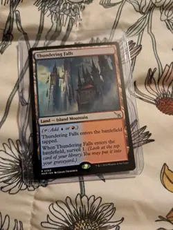 MTG Thundering Falls Murders at Karlov Manor Regular Rare Card - Image 1