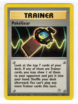 Pokegear - Neo Genesis 88/111 - NM/M - Pokemon Rare Card - Image 1