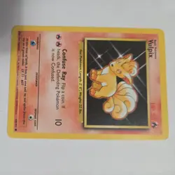 Vulpix 68/102 Base Set Unlimited Original Vintage Basic Fire Pokemon Card TCG - Image 4