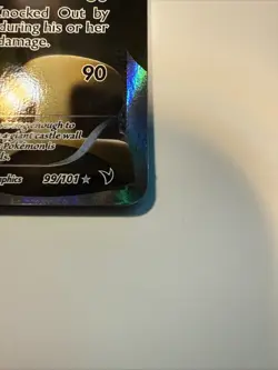 Pokemon TCG Terrakion Noble Victories Holo Full Art Ultra Rare Card 99/101 - Image 2