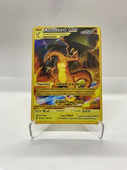 Charizard Vmax Gold Metal Pokemon Card-Collectible Gift Display！love Christmas - Image 5