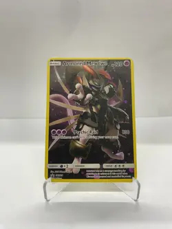 Armored Mewtwo Gold Metal love Pokemon Card-Collectible Gift Display！Christmas - Image 3