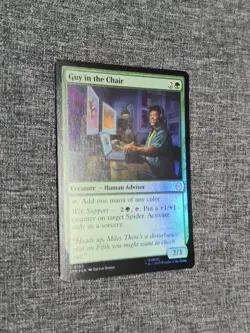 Guy in the Chair (Foil) - 0102 - Marvel's Spider-Man - MTG - NM/M - Eng C 102 - Image 1