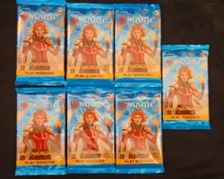 MTG - Aetherdrift - X7 Play Booster Packs New/Factory Sealed - Image 4