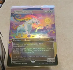 Crested Sunmare FOIL Secret Lair Drop MTG MINT 🔥 - Image 1