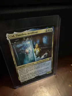 Cid, Timeless Artificer (0411) - Near Mint MTG Universes Beyond: FINAL FANTASY - Image 1