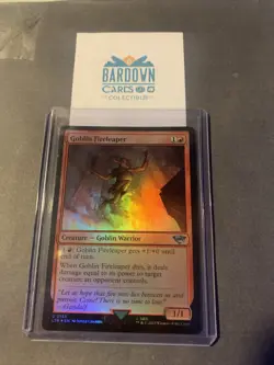 1x Goblin Fireleaper - Foil NM Eng MTG - LOTR: Tales of Middle Earth - Image 1