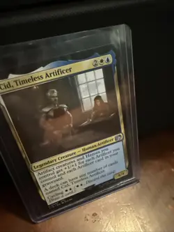 MTG Cid, Timeless Artificer Final Fantasy Magic the Gathering 407 - Image 1