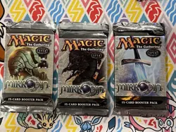 3x Mirrodin Booster Pack - Magic MTG 2003 NEW/SEALED - Image 1