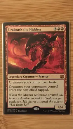 MTG Urabrask the Hidden March of the Machine 152 Foil - Image 1