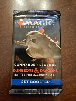 Magic The Gathering D10050001 D&D Battle for Baldurs Gate Commander Booster - Image 1