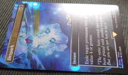 MTG Despark FFXIV Commander Promo Super Rare Foil Premium Light Slash SquareEnix - Image 3