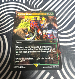 MTG Culling Ritual Foil Promo Final Fantasy English Green Black Near Mint F/S - Image 1