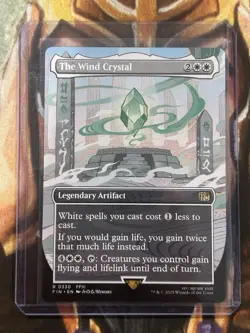 The Wind Crystal (Borderless) #0330 MTG Final Fantasy Regular English - NM - Image 3
