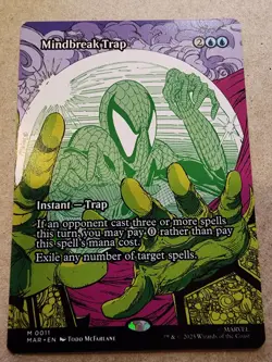 Mindbreak Trap - #011 Regular (Borderless) Marvel Universe Spider Man - Mtg - Image 1