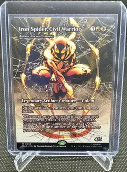 MTG - Marvel’s Spider-man: Eternal-Legal: Iron Spider, Civil Warrior Borderless - Image 3